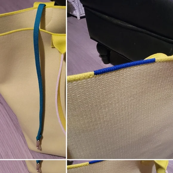 Rothy's The Lightweight Tote, Lemon Lime - Picture 11 of 16